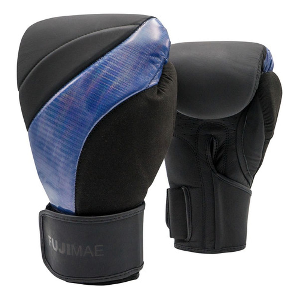 FUJIMAE - Guantes Boxeo Sparring Qs Cuero Ante Selección 14oz