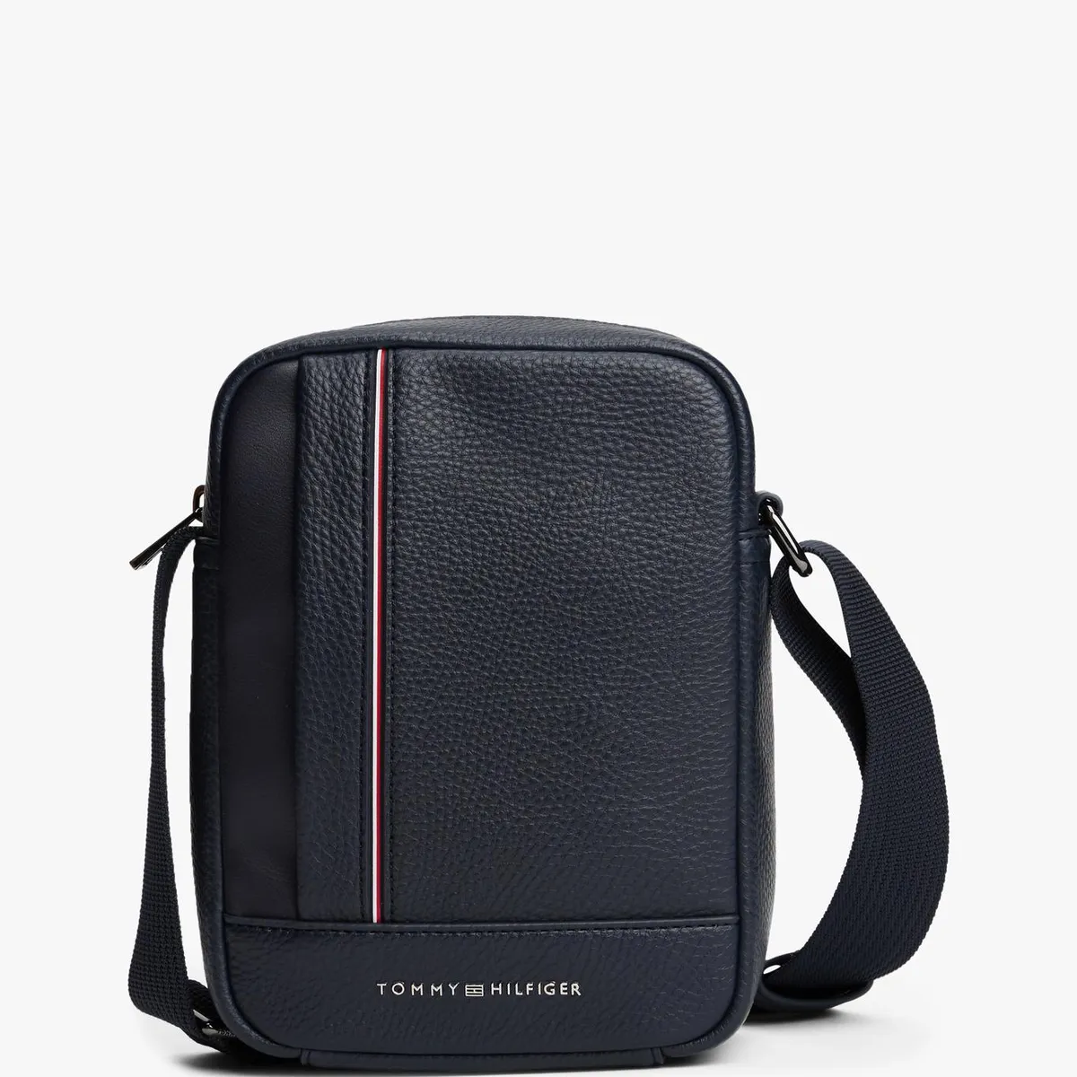 TOMMY HILFIGER - Bolso Reporter Con Logo Metálico Azul Tommy Hilfiger