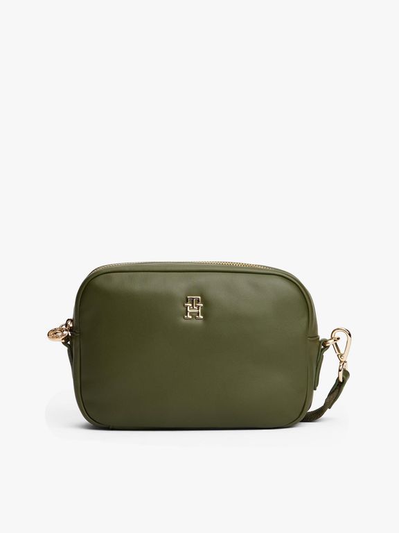 Bandolera Popette Soft Monogram Verde Verde TALLA UNICA