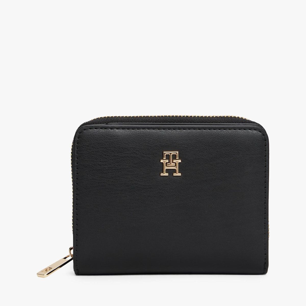 TOMMY HILFIGER - Billetera De Solapa Monogram Negro Tommy Hilfiger