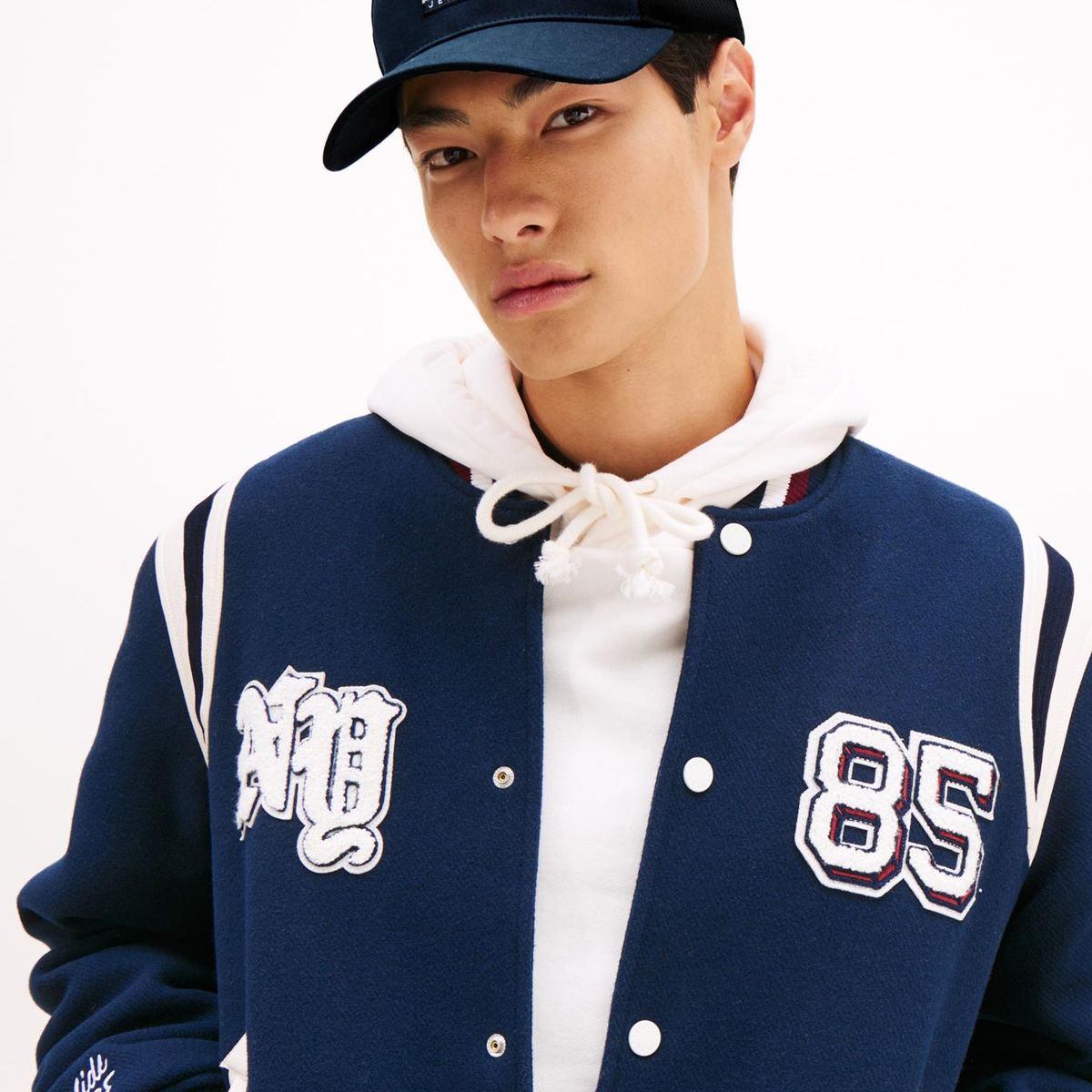 TOMMY HILFIGER - Jockey Heritage Con Logo Azul Tommy Jeans