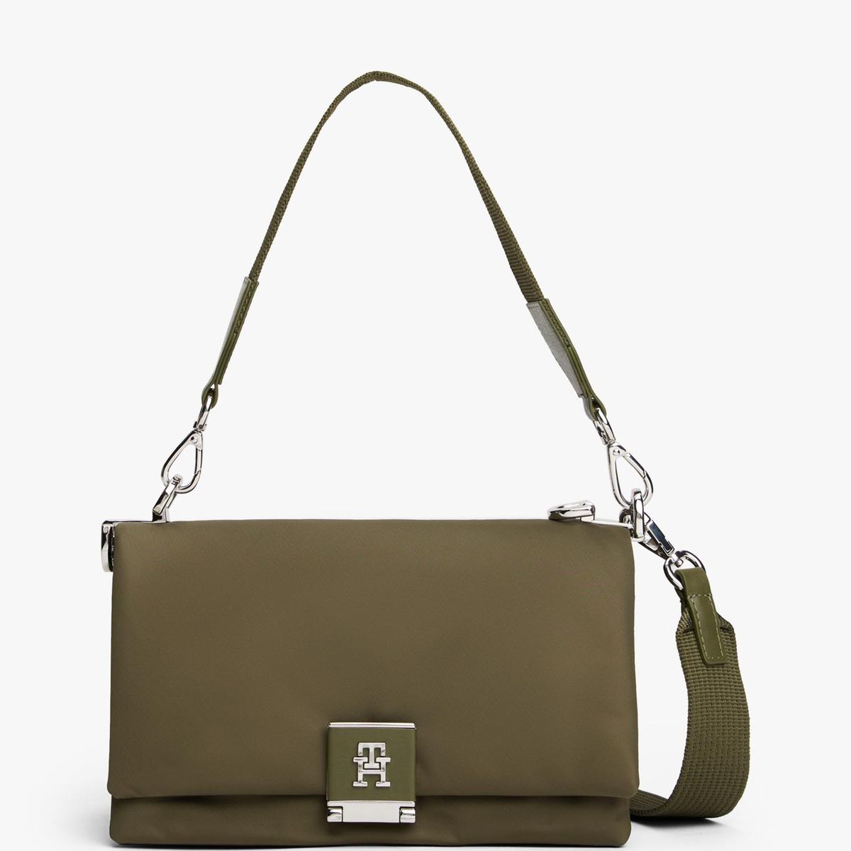 TOMMY HILFIGER - Cartera Bandolera Heritage Verde Tommy Hilfiger