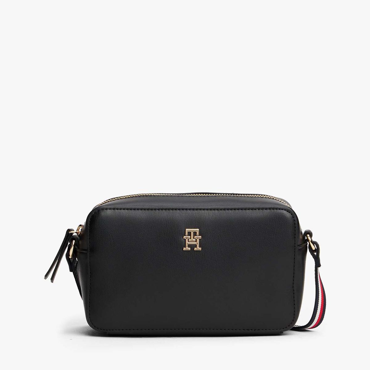TOMMY HILFIGER - Bandolera Im Latam Logo Negro Tommy Hilfiger