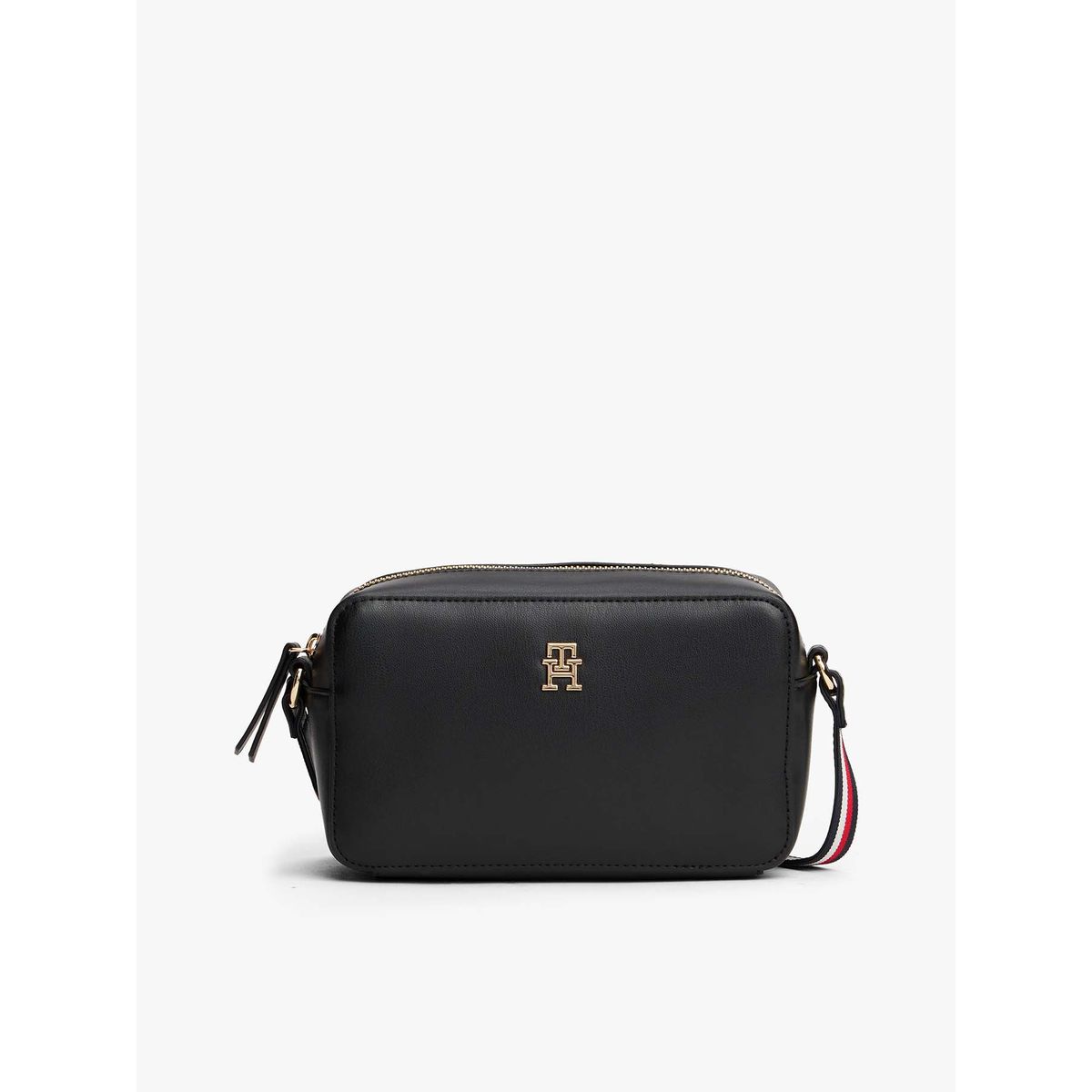 TOMMY HILFIGER - Bandolera Im Latam Logo Negro Tommy Hilfiger