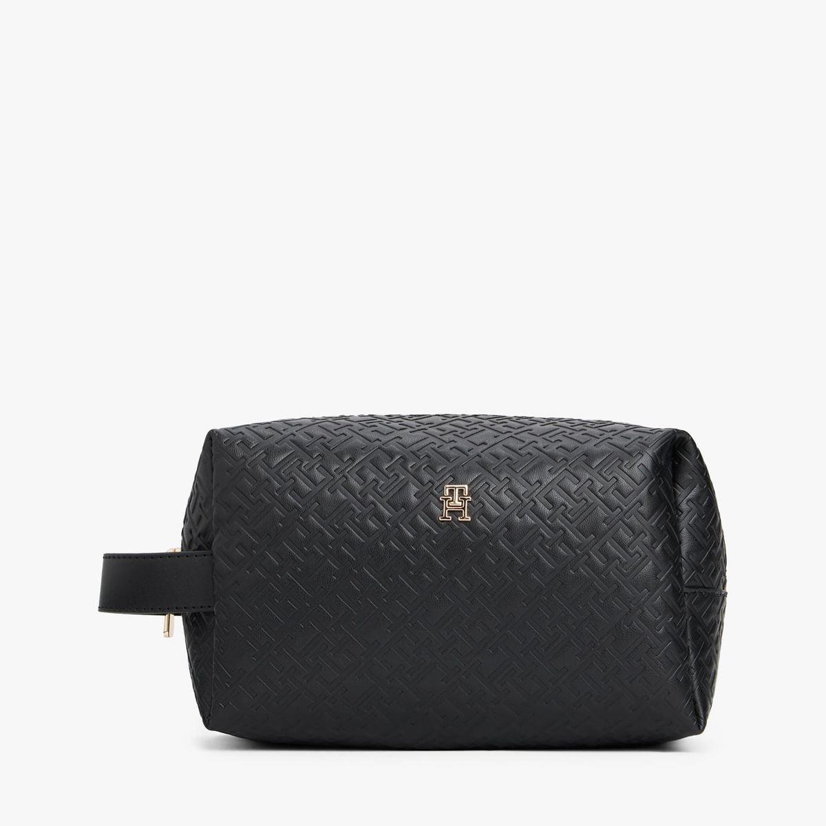 TOMMY HILFIGER - Neceser Icon Con Logo Negro Tommy Hilfiger