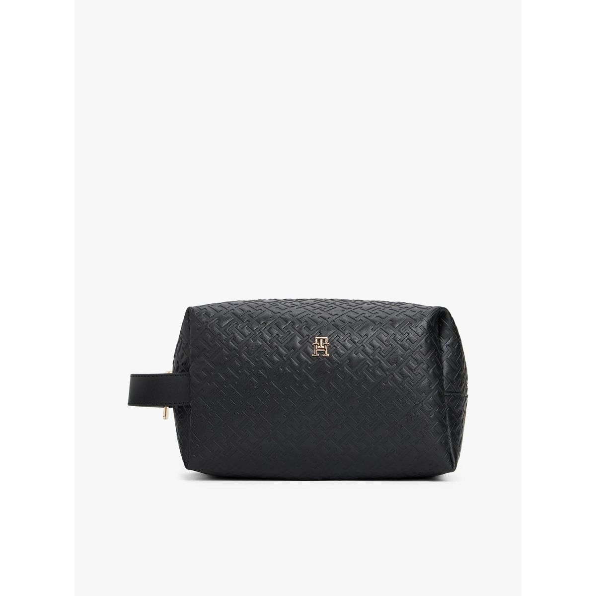 TOMMY HILFIGER - Neceser Icon Con Logo Negro Tommy Hilfiger