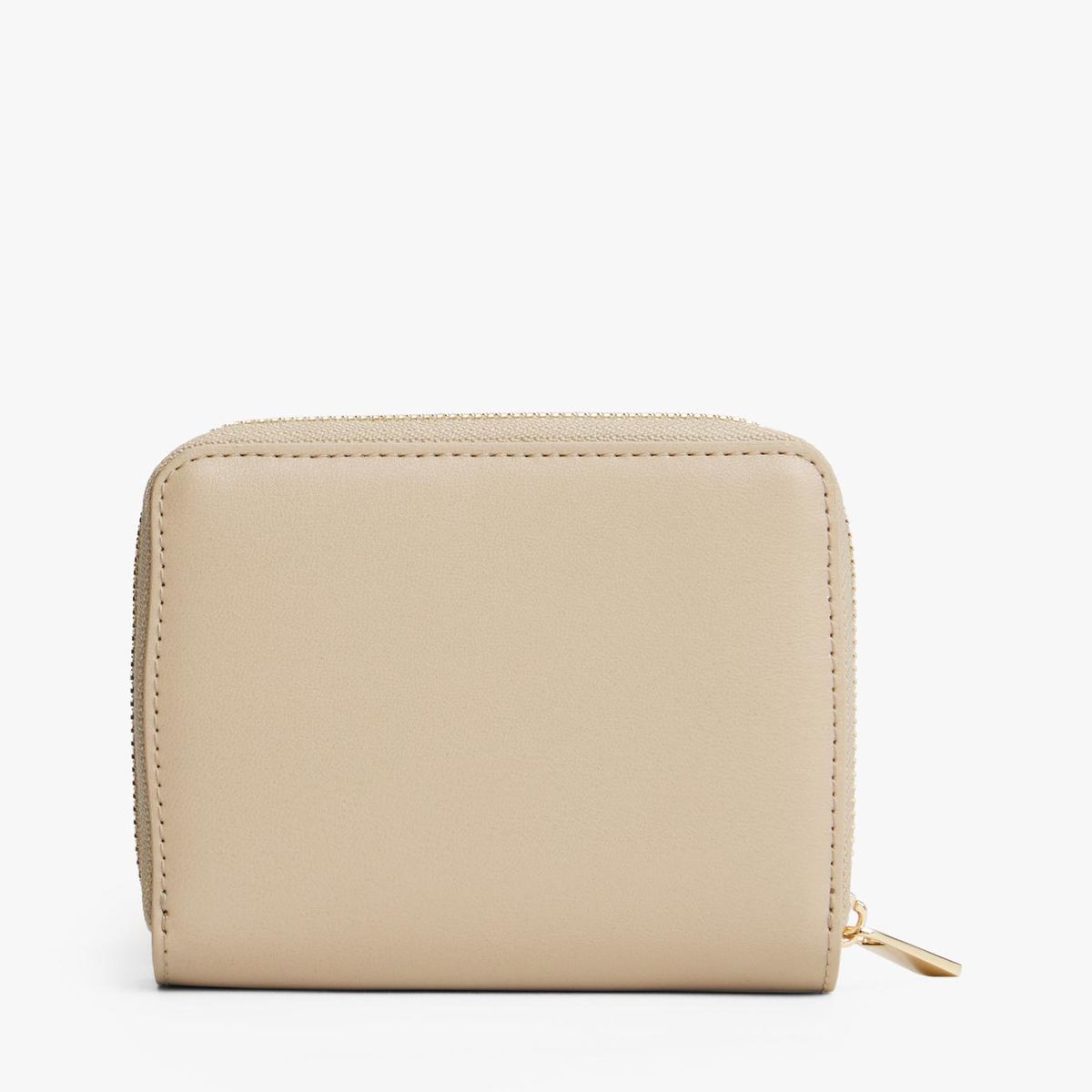 TOMMY HILFIGER - Billetera De Solapa Monogram Beige Tommy Hilfiger