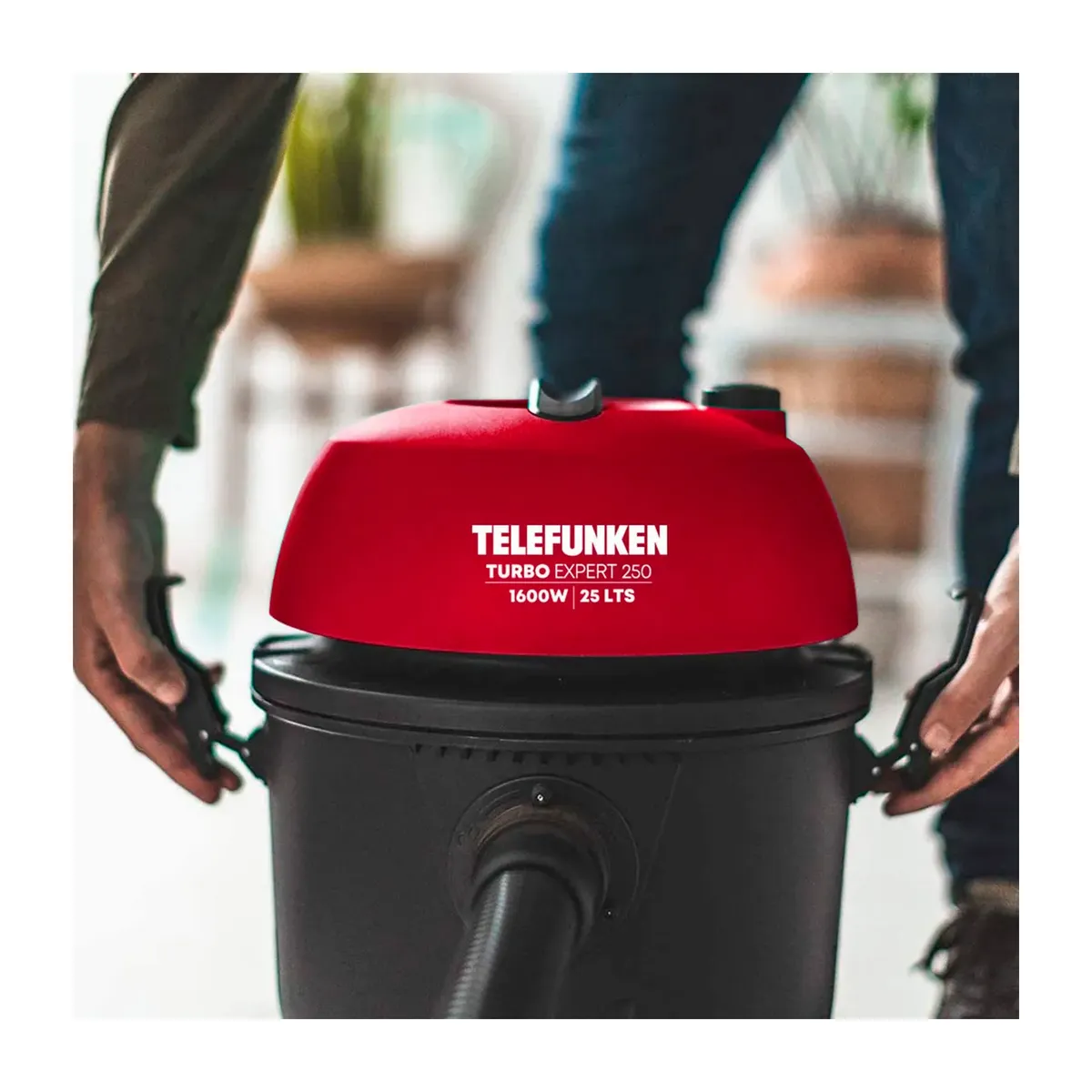 TELEFUNKEN - Aspiradora Telefunken Turbo Expert 250 1600W 25L