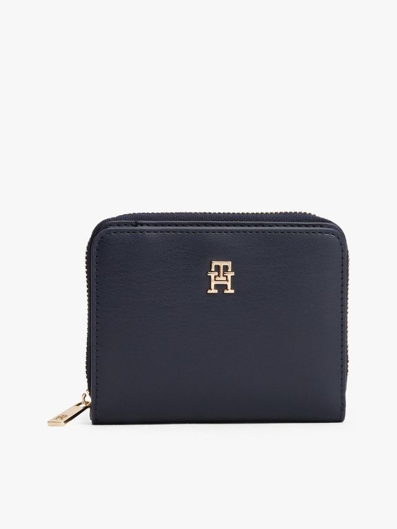 Billetera De Solapa Monogram Azul Azul TALLA UNICA