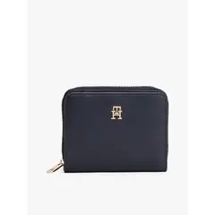 TOMMY HILFIGER - Billetera De Solapa Monogram Azul