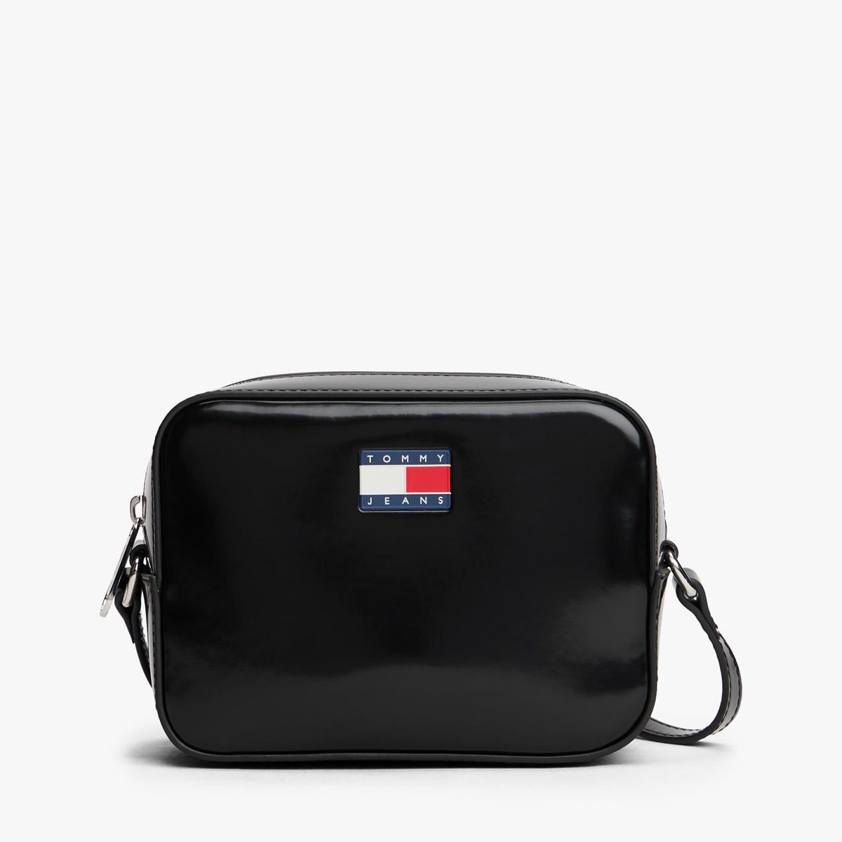 TOMMY HILFIGER - Crossover Latam Print Con Logo Negro Tommy Jeans