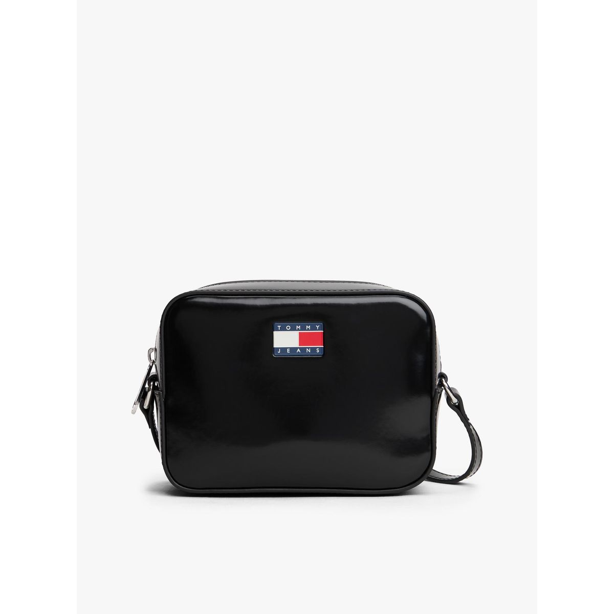 TOMMY HILFIGER - Crossover Latam Print Con Logo Negro Tommy Jeans