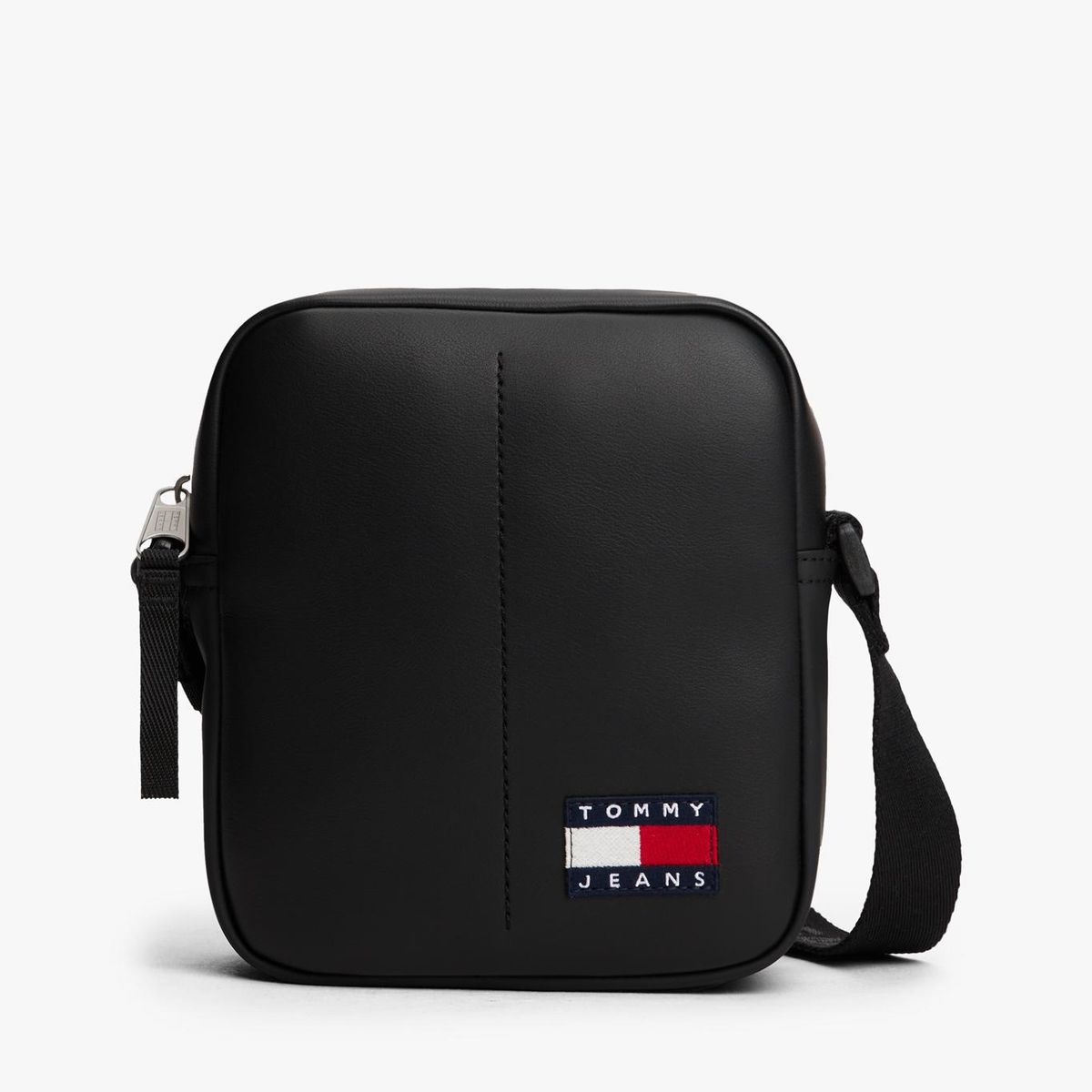 TOMMY HILFIGER - Bolso Reporter Con Logo Negro Tommy Jeans