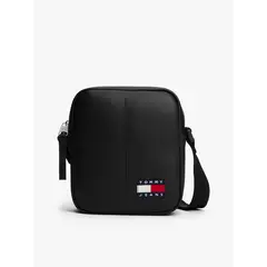 TOMMY HILFIGER - Bolso Reporter Con Logo Negro Tommy Jeans