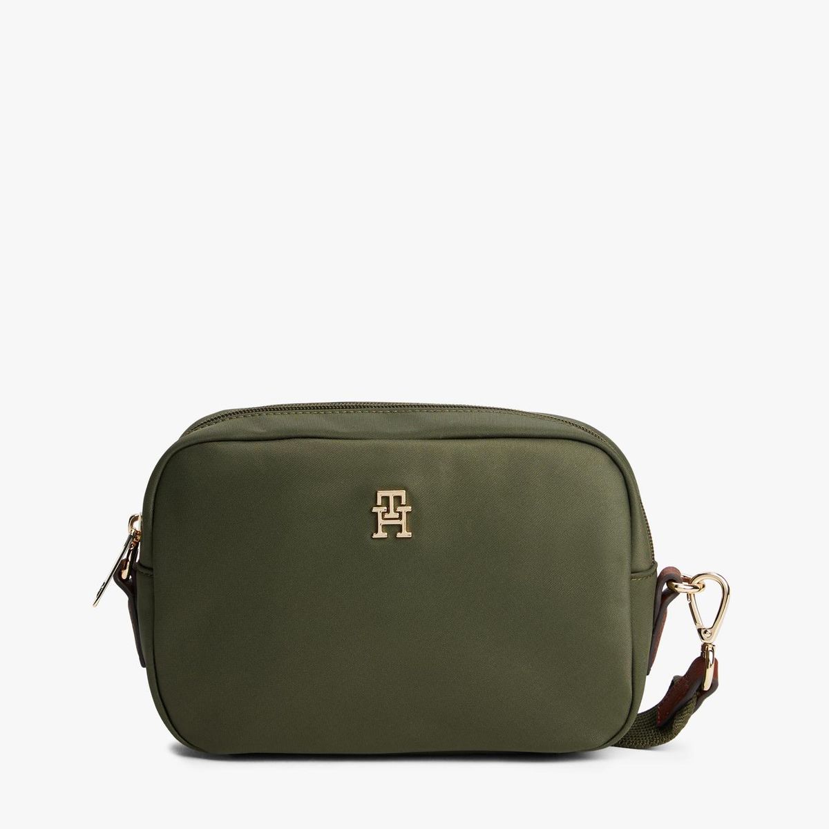 TOMMY HILFIGER - Cartera Bandolera Popette Verde Tommy Hilfiger