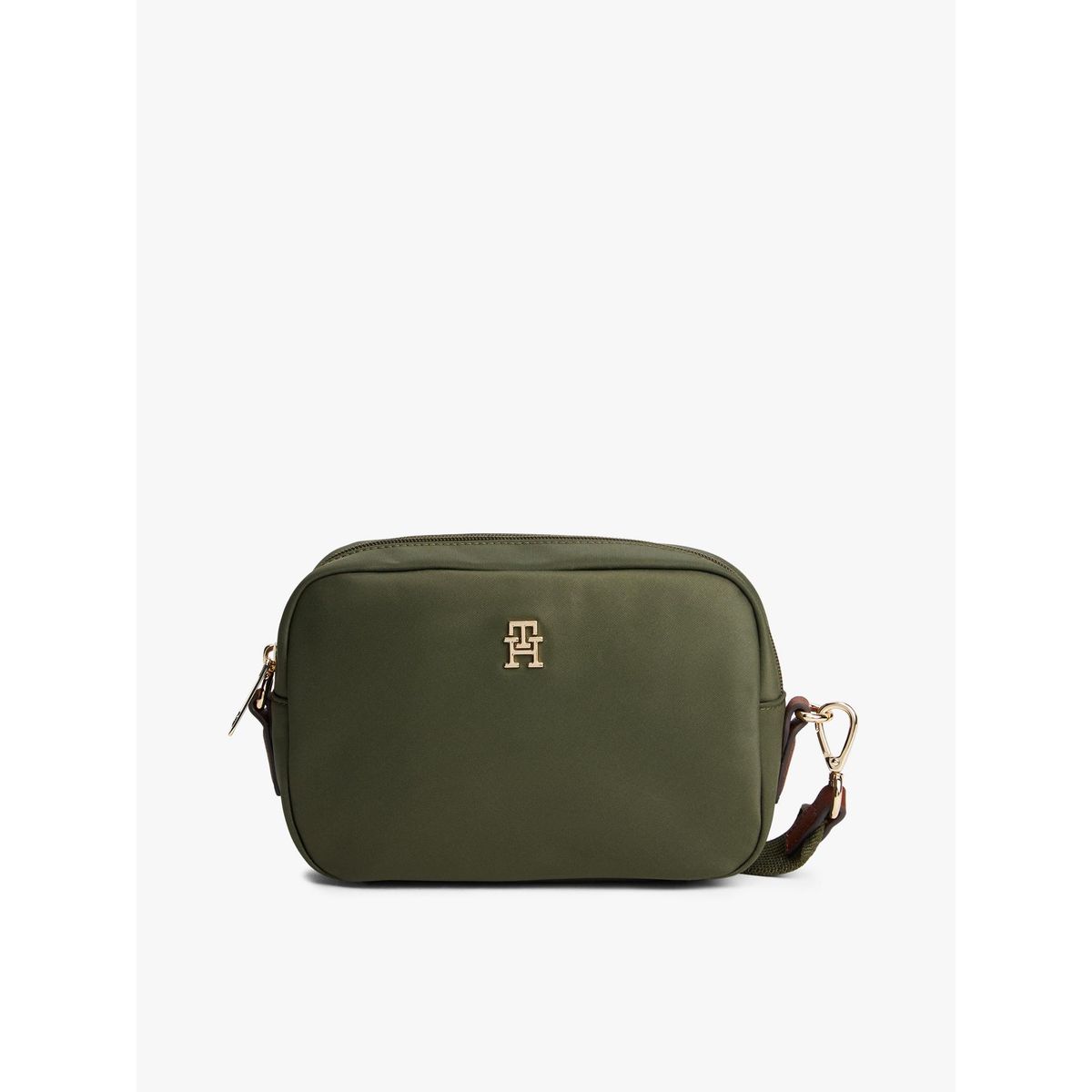 TOMMY HILFIGER - Cartera Bandolera Popette Verde Tommy Hilfiger