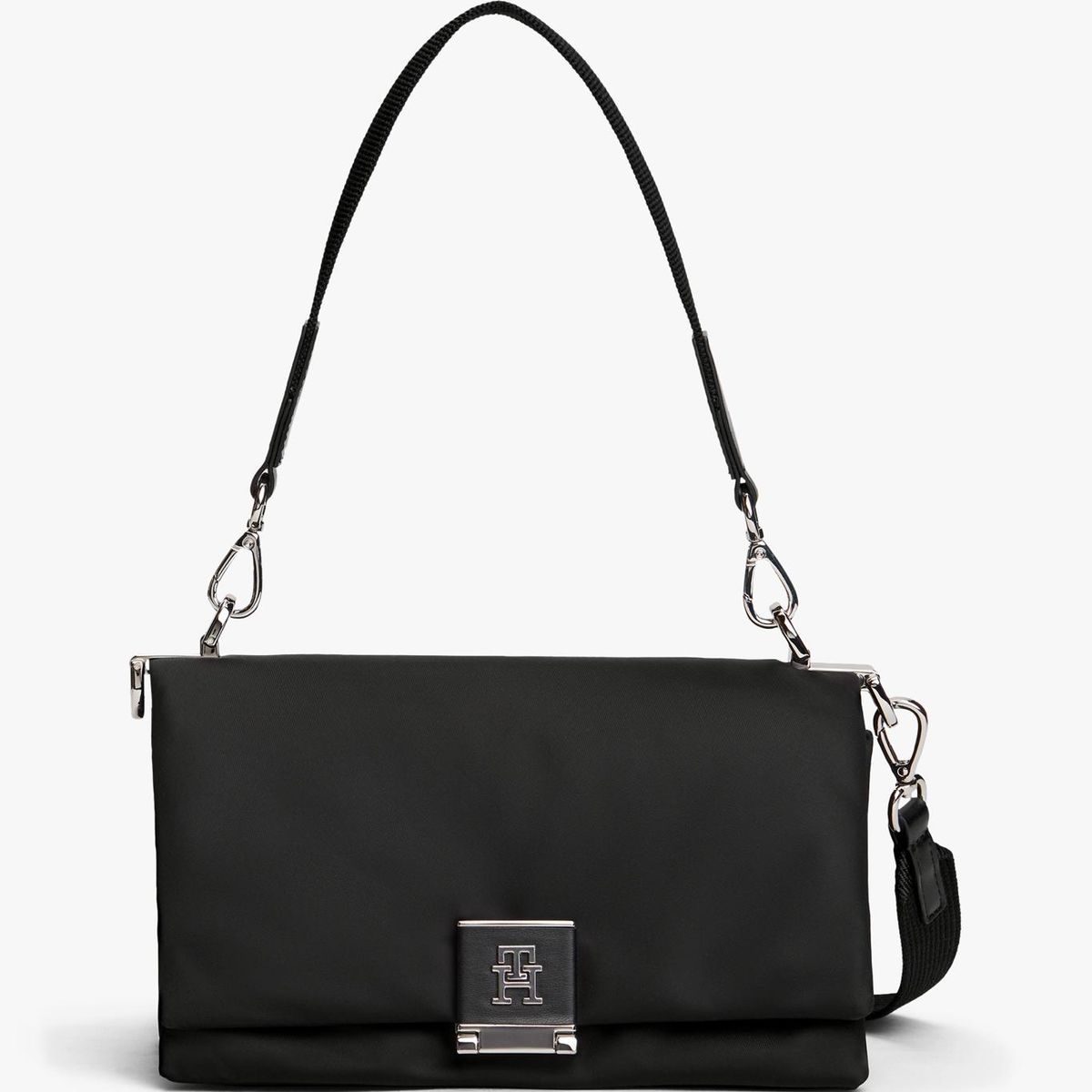 TOMMY HILFIGER - Cartera Bandolera Heritage Negro Tommy Hilfiger