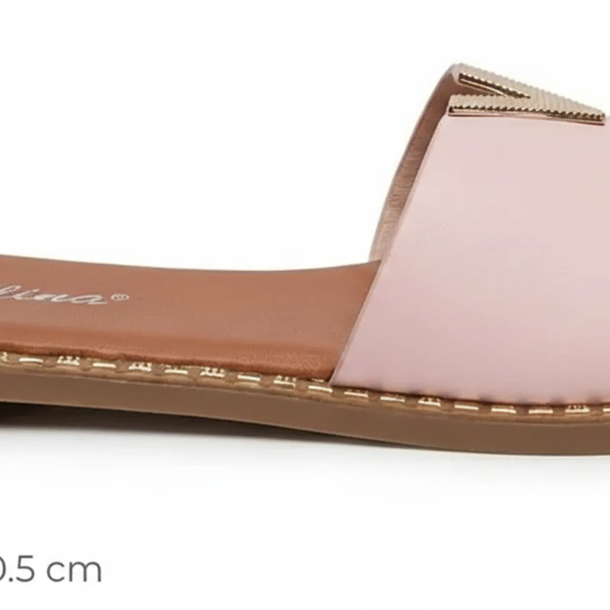 BOVINITA - Sandalia Mujer Chala Verano Rosa Comoda Liviana Elegante