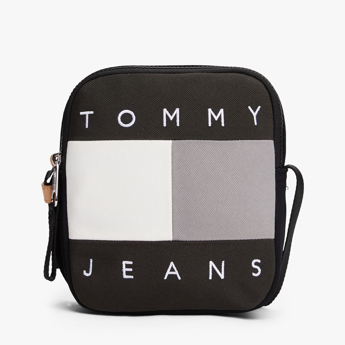 TOMMY HILFIGER - Bolso Mini Reporter Archive Negro Tommy Jeans