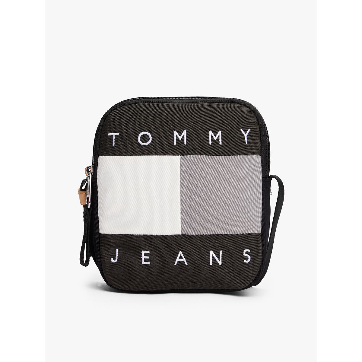 TOMMY HILFIGER - Bolso Mini Reporter Archive Negro Tommy Jeans