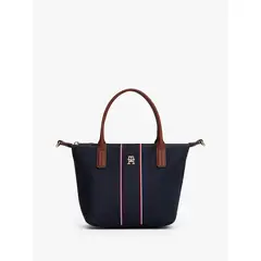 TOMMY HILFIGER - Tote Corporate Th Monogram Azul
