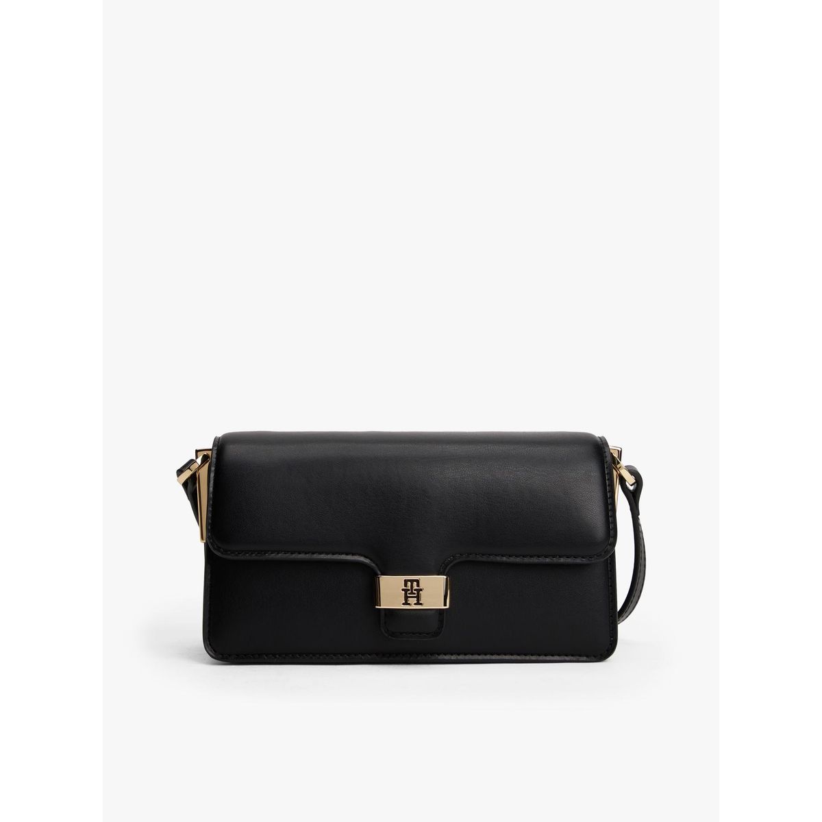 TOMMY HILFIGER - Cartera Crossover Heritage Negro Tommy Hilfiger