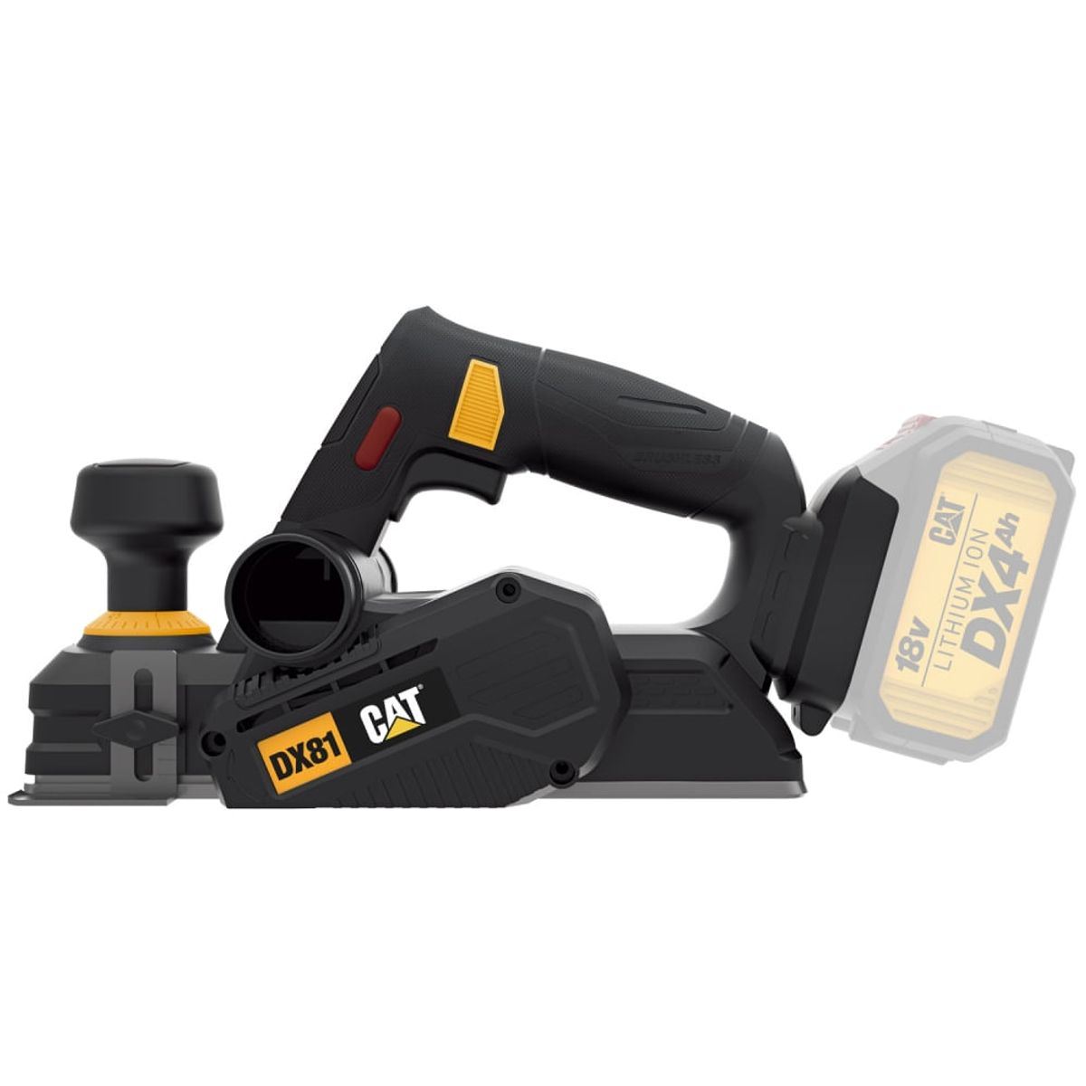 CAT - Cepillo Inalámbrico Cat Dx81b 18v Sin Batería Ni Cargador