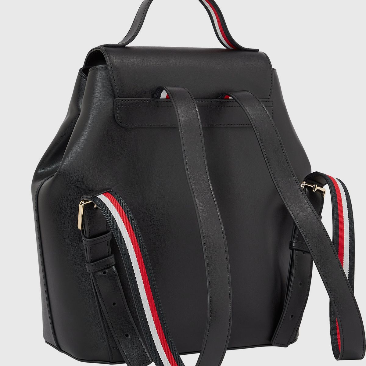 TOMMY HILFIGER - Mochila Latam Con Logo Negro Tommy Hilfiger