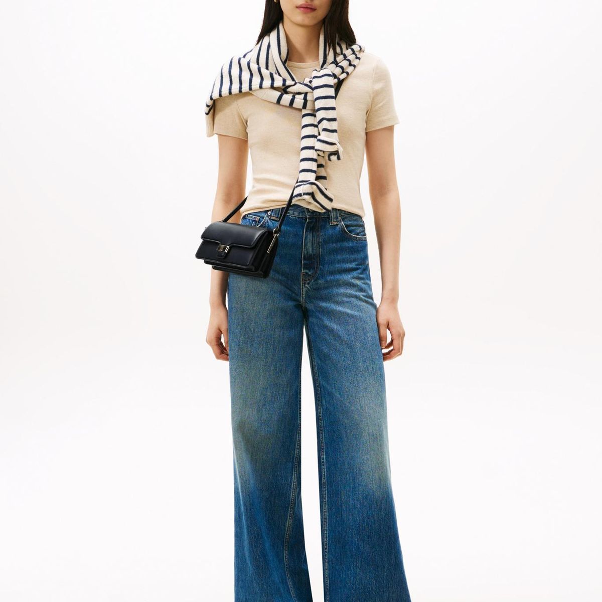 TOMMY HILFIGER - Cartera Crossover Heritage Azul Tommy Hilfiger