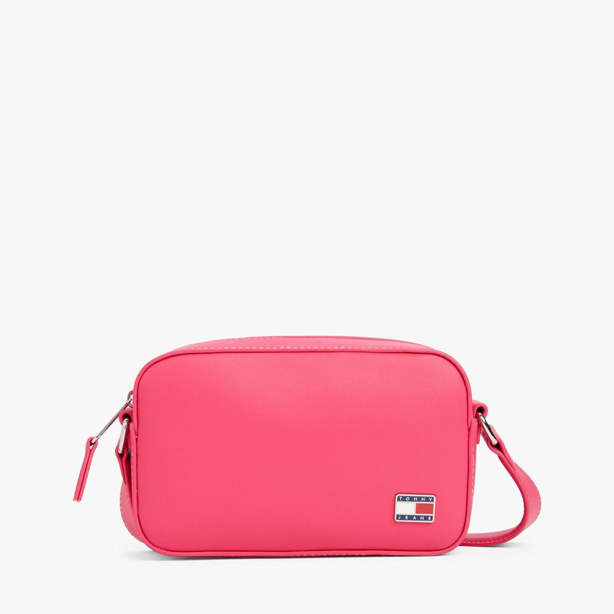 TOMMY HILFIGER - Cartera Con Insignia Del Logo Rosado Tommy Jeans