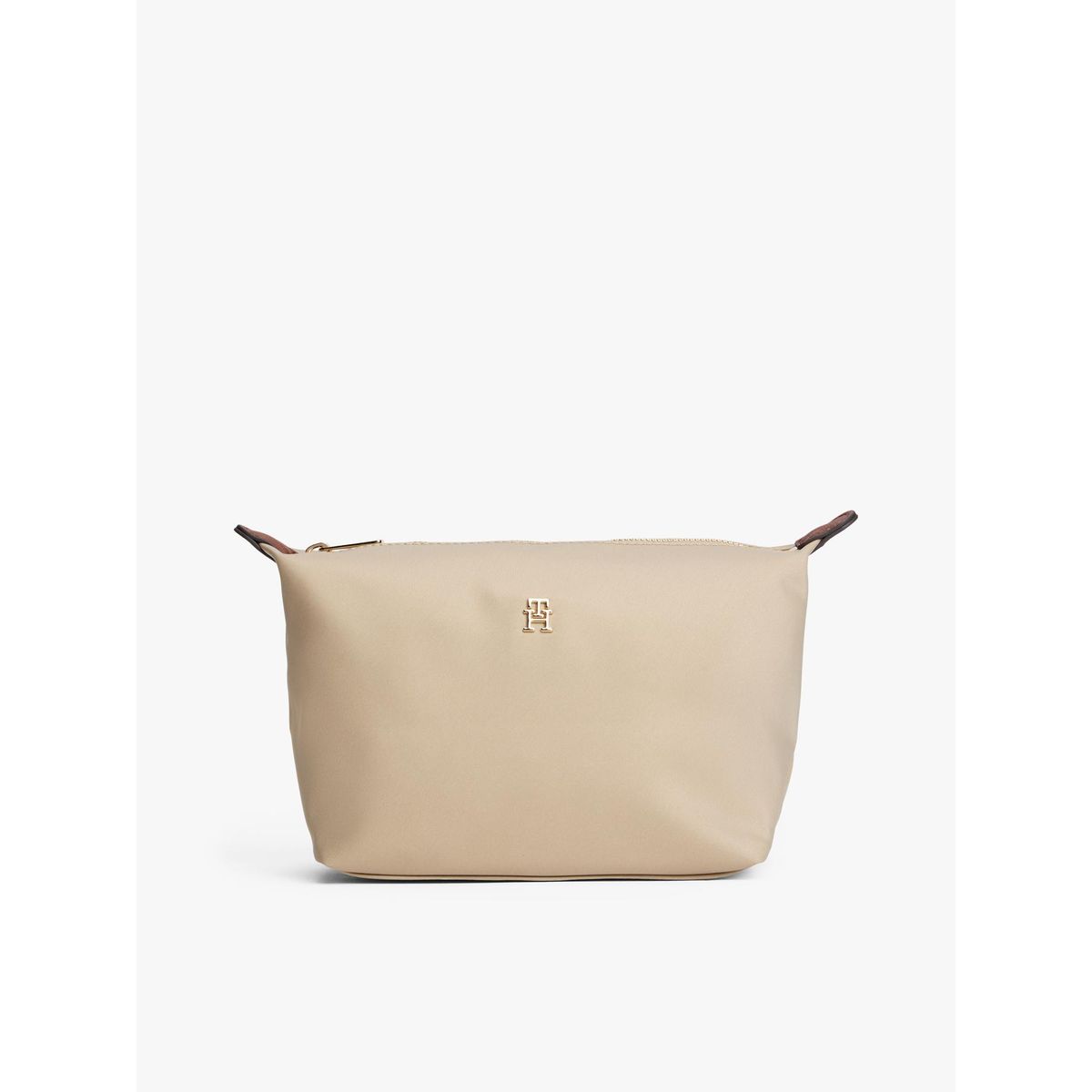TOMMY HILFIGER - Neceser Con Monogram Beige Tommy Hilfiger