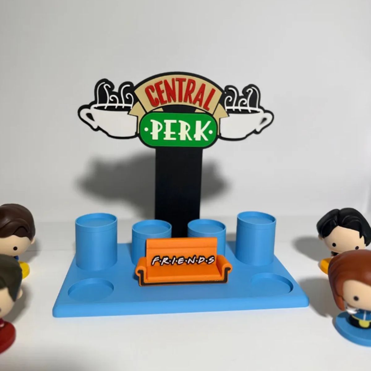 GENERICO - Soporte de exhibición de figuras de serie Amigos de McDonalds