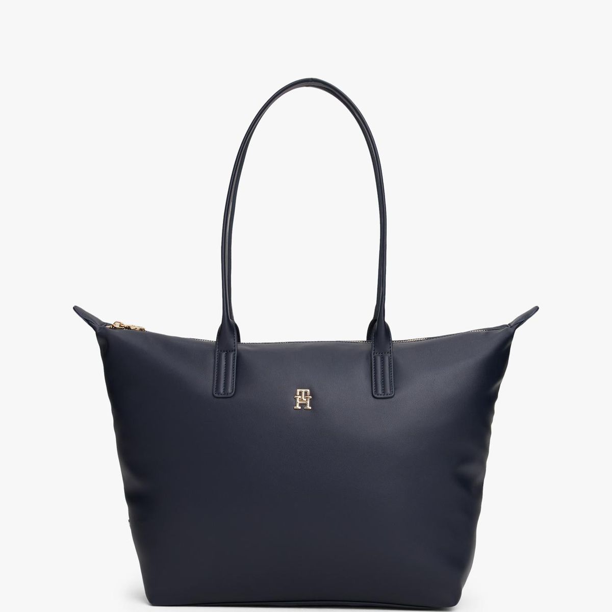 TOMMY HILFIGER - Tote Popette Soft Monogram Azul Tommy Hilfiger