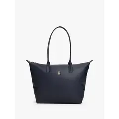 TOMMY HILFIGER - Tote Popette Soft Monogram Azul