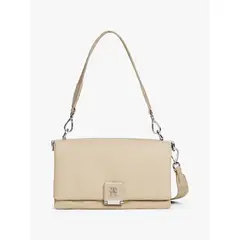 TOMMY HILFIGER - Cartera Bandolera Heritage Beige