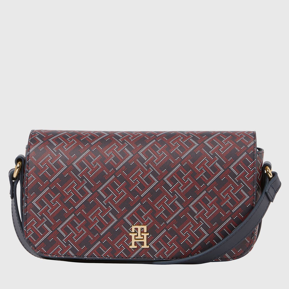 TOMMY HILFIGER - Cartera Bandolera Print Monograma Multicolor Tommy Hilfiger