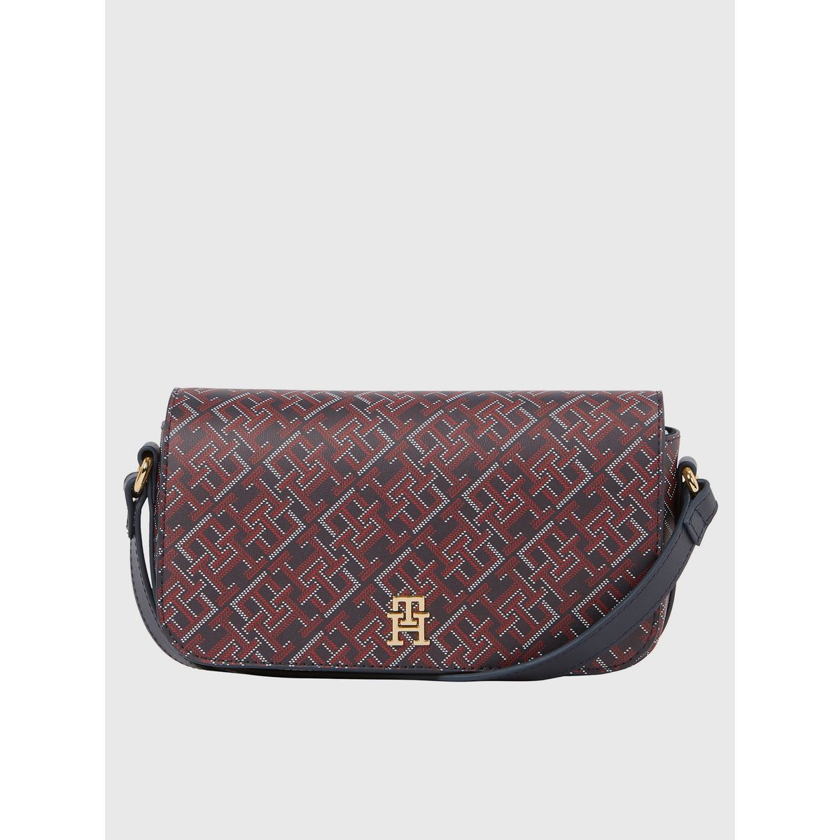 TOMMY HILFIGER - Cartera Bandolera Print Monograma Multicolor Tommy Hilfiger