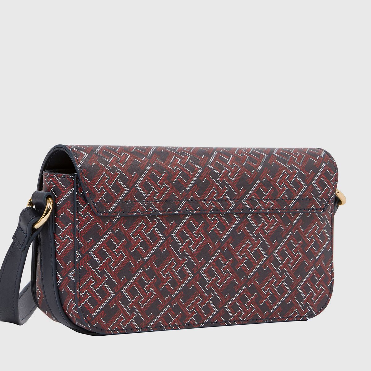 TOMMY HILFIGER - Cartera Bandolera Print Monograma Multicolor Tommy Hilfiger