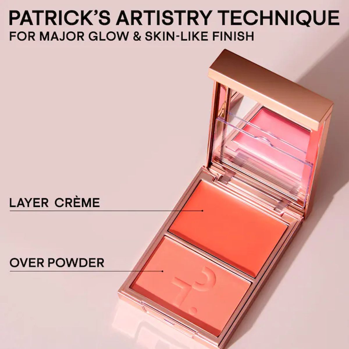 PATRICK TA - Mini Duo de Rubor en Crema y Polvo - Shes That Girl PATRICK TA