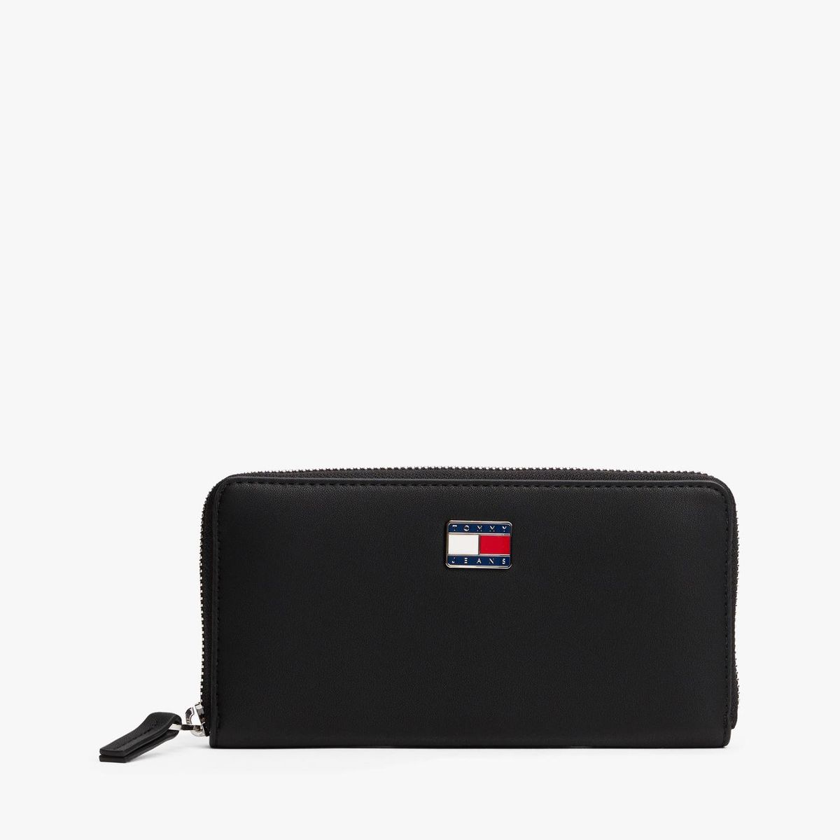 TOMMY HILFIGER - Billetera Cool Large Con Logo Negro Tommy Hilfiger