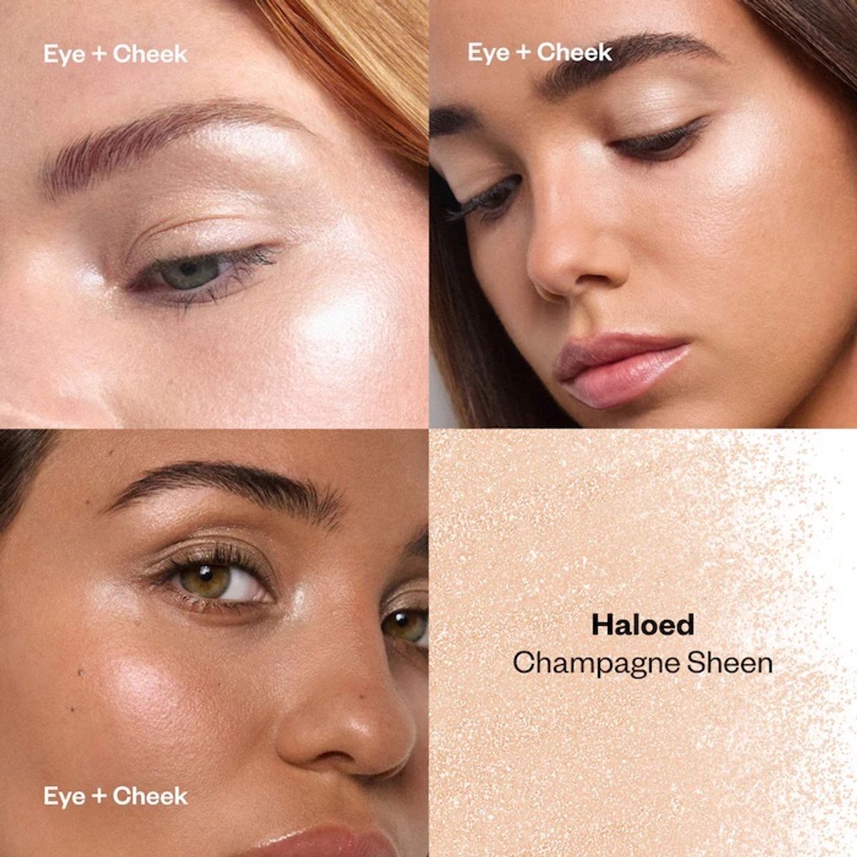 KOSAS - Iluminador en Polvo para Rostro y Ojos Kosas - Haloed champagne