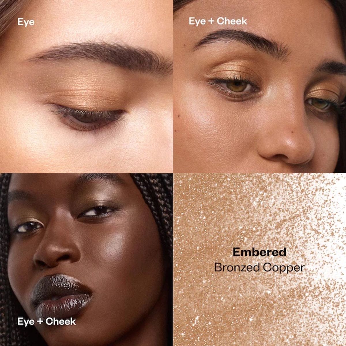 KOSAS - Iluminador en Polvo para Rostro y Ojos Kosas - Embered cobre