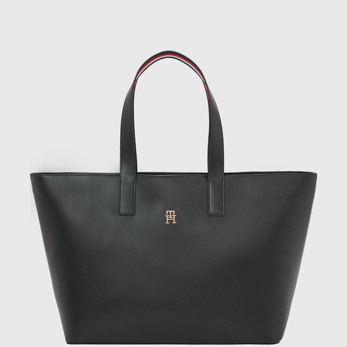 TOMMY HILFIGER - Tote Im Latam Logo Negro Tommy Hilfiger