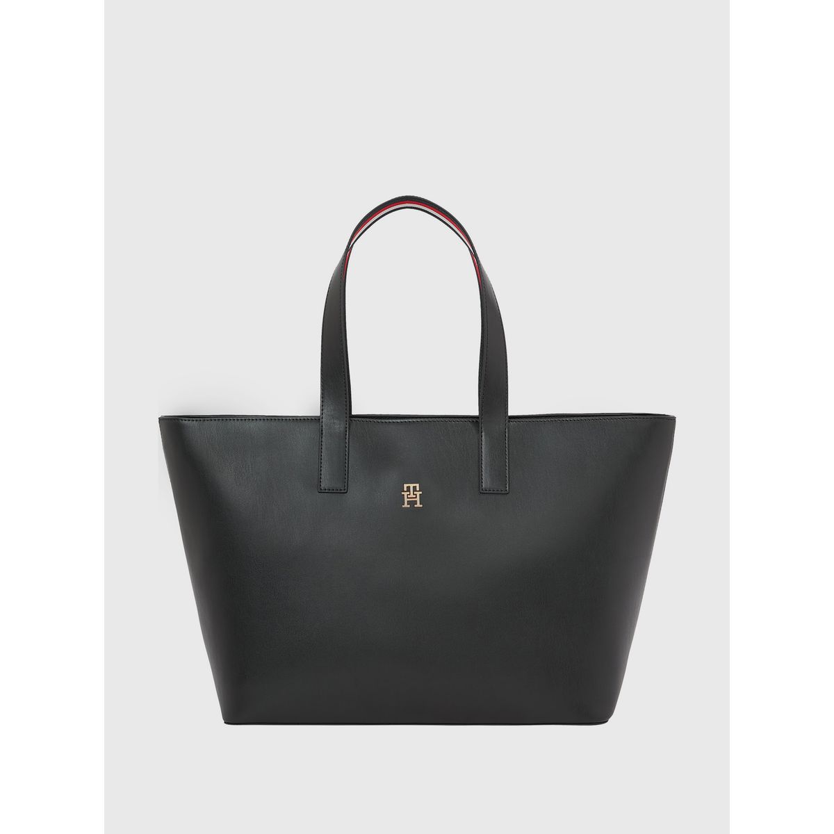 TOMMY HILFIGER - Tote Im Latam Logo Negro Tommy Hilfiger