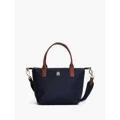 TOMMY HILFIGER - Tote Popette Con Logo Azul