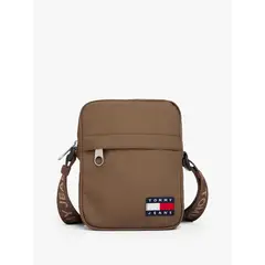 TOMMY HILFIGER - Bolso Reporter Essential Café Tommy Jeans