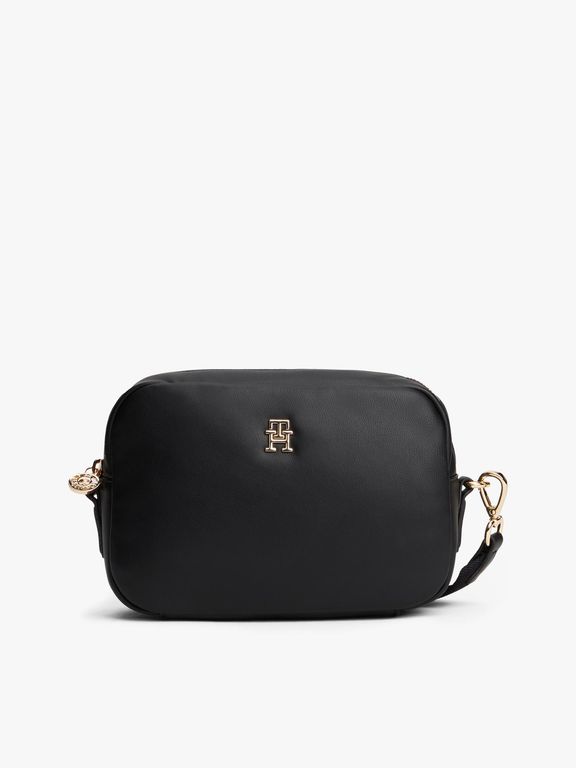 Bandolera Popette Soft Monogram Negro Negro TALLA UNICA