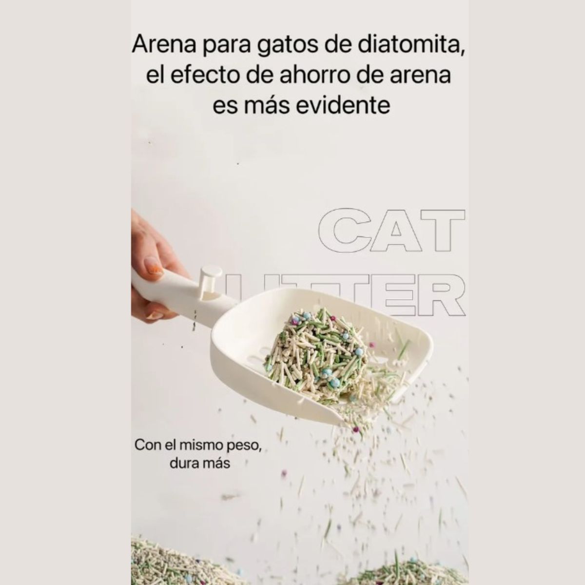 SUKEA - Arena Sanitaria Aroma Leche Ecológica 2,5 kg Tofu Desodoriza