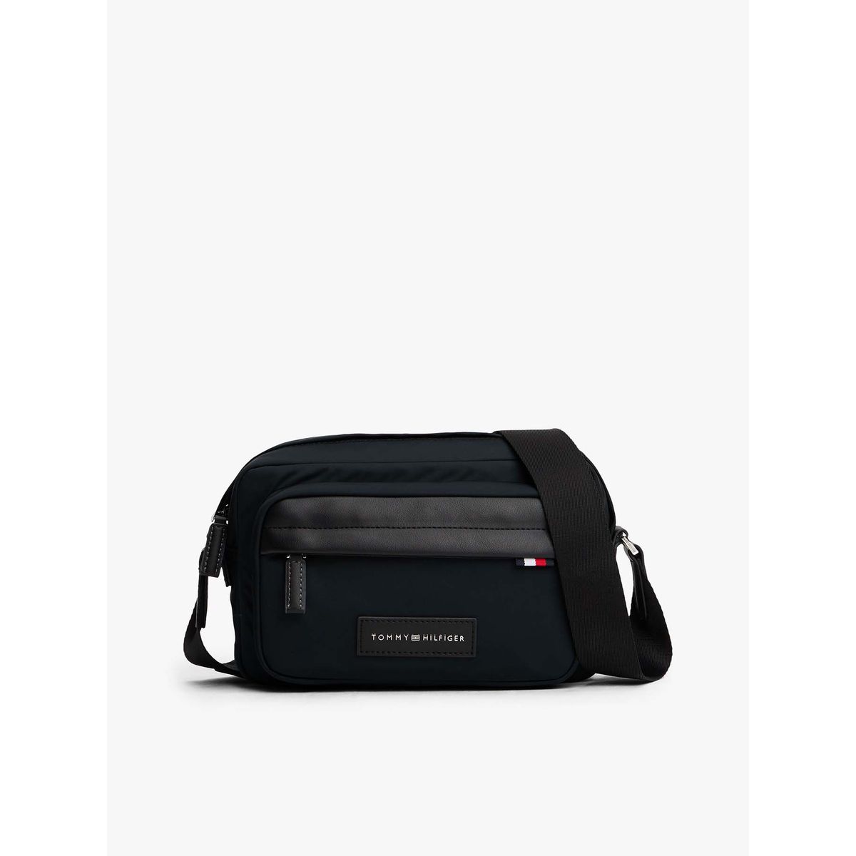 TOMMY HILFIGER - Bolso Duffle Graphic Negro Tommy Hilfiger