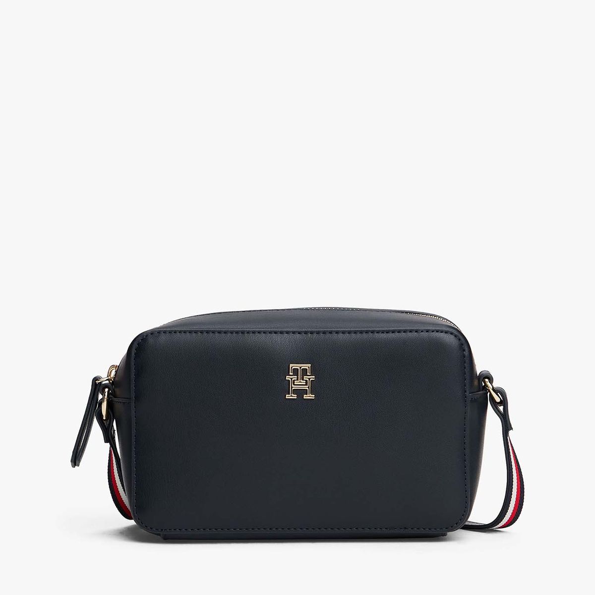 TOMMY HILFIGER - Bandolera Im Latam Logo Azul Tommy Hilfiger